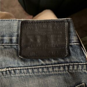 Levi's Vintage 591 Light Blue Denim Jeans.
